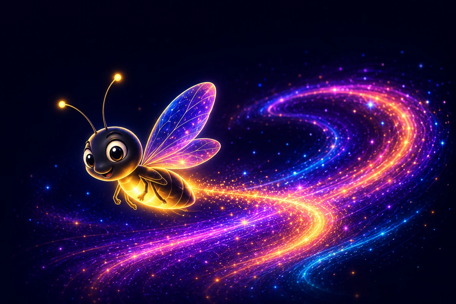 Lumi, the Luminous Consults firefly mascot